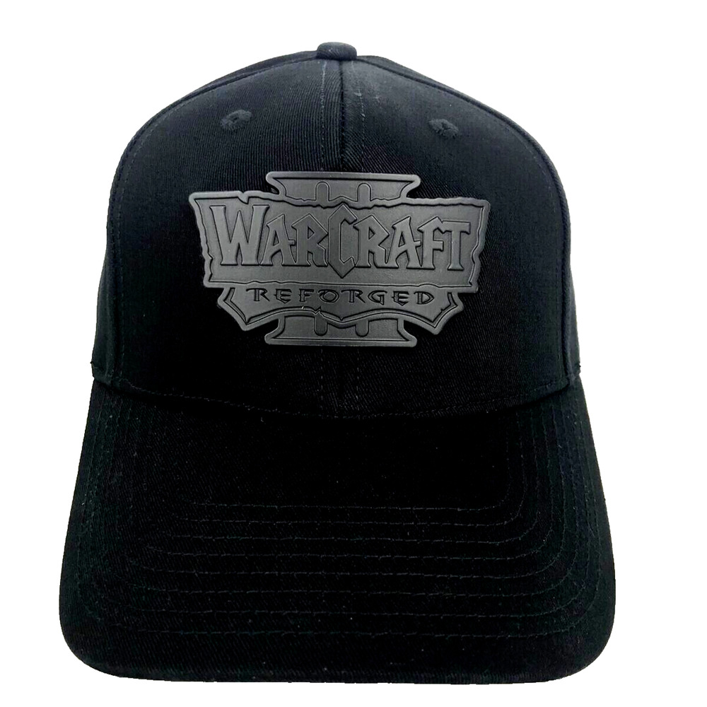 Official Blizzard World of Warcraft 3 Reforged Dad Adjustable Limited Black Hat